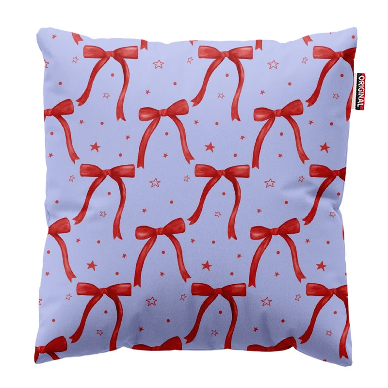  کوسن پاد آفرین طرح پاپیون کد 3396 سایز 30*30 سانتی متر