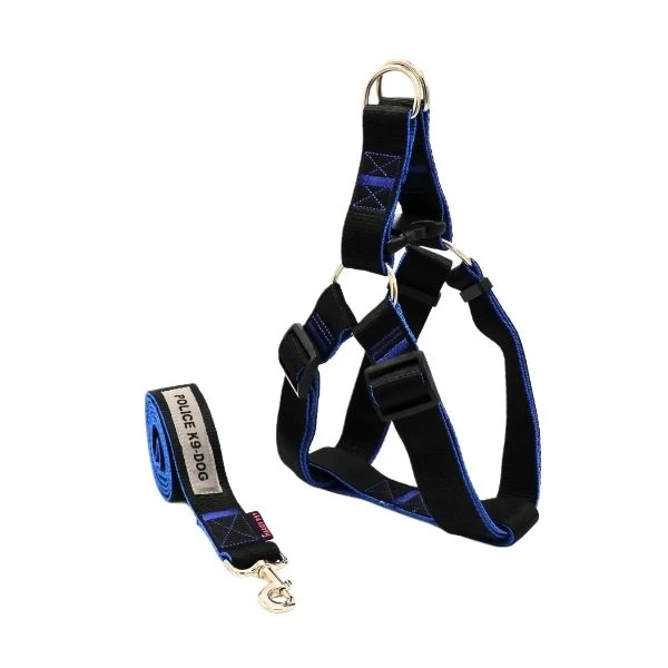 ست بند و قلاده کتفی سگ مدل XL POLICE-BLK04