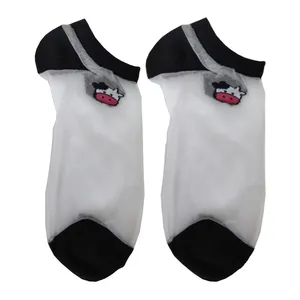 جوراب ساق کوتاه دخترانه مدل گاو