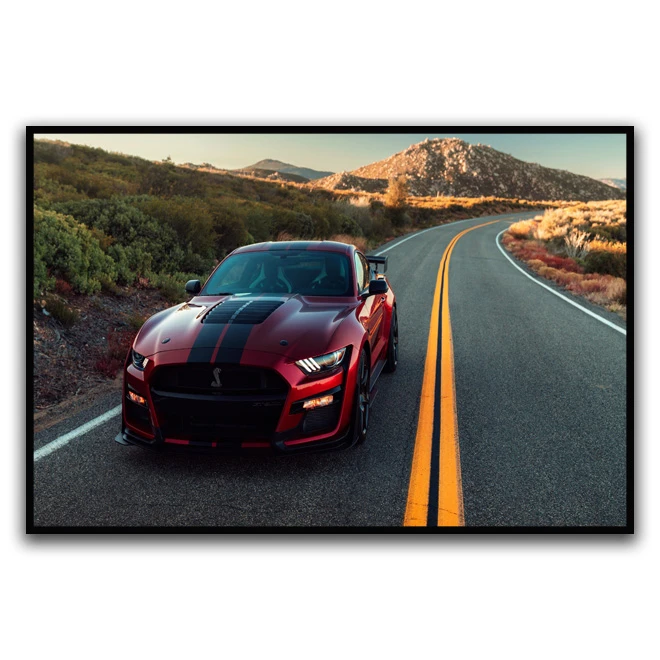 تابلو نوری بکلیت طرح ماشین مدرن مدل B-D1235