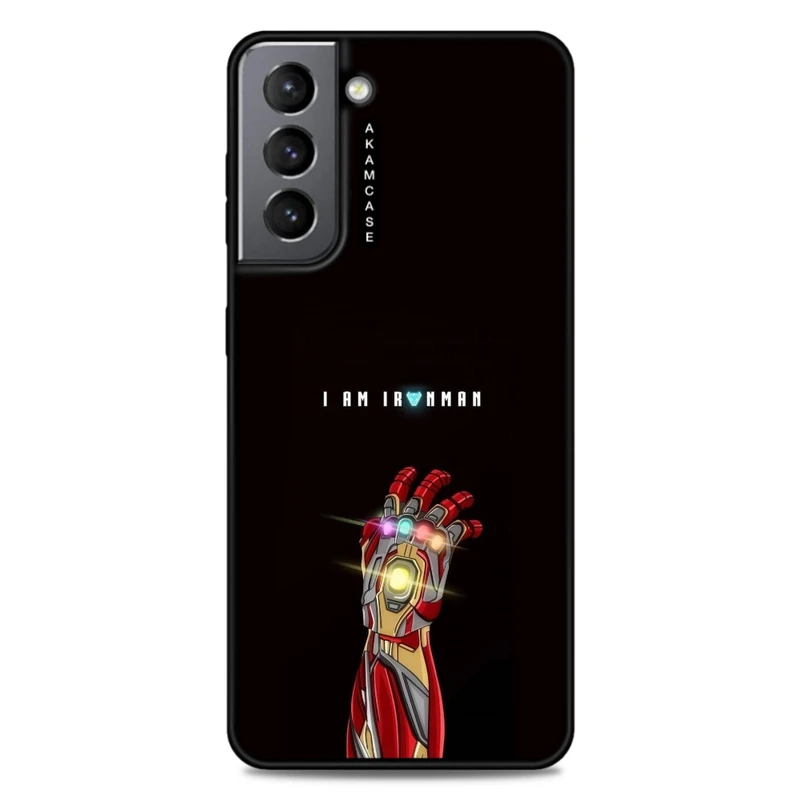 کاور آکام مدل AMC-WSGS21-IRON MAN10 مناسب برای گوشی موبایل سامسونگ Galaxy S21