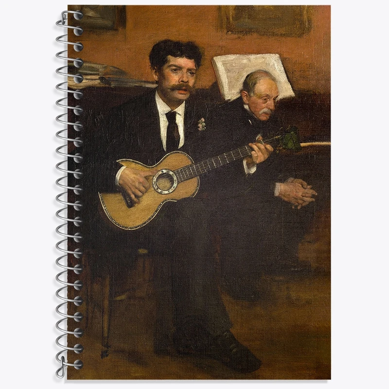 دفتر لغت 50 برگ خندالو طرح ادگار دگا کد 37119