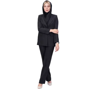 کت و شلوار زنانه کارتیر یقه انگلیسی مغزی دوزی کد 539