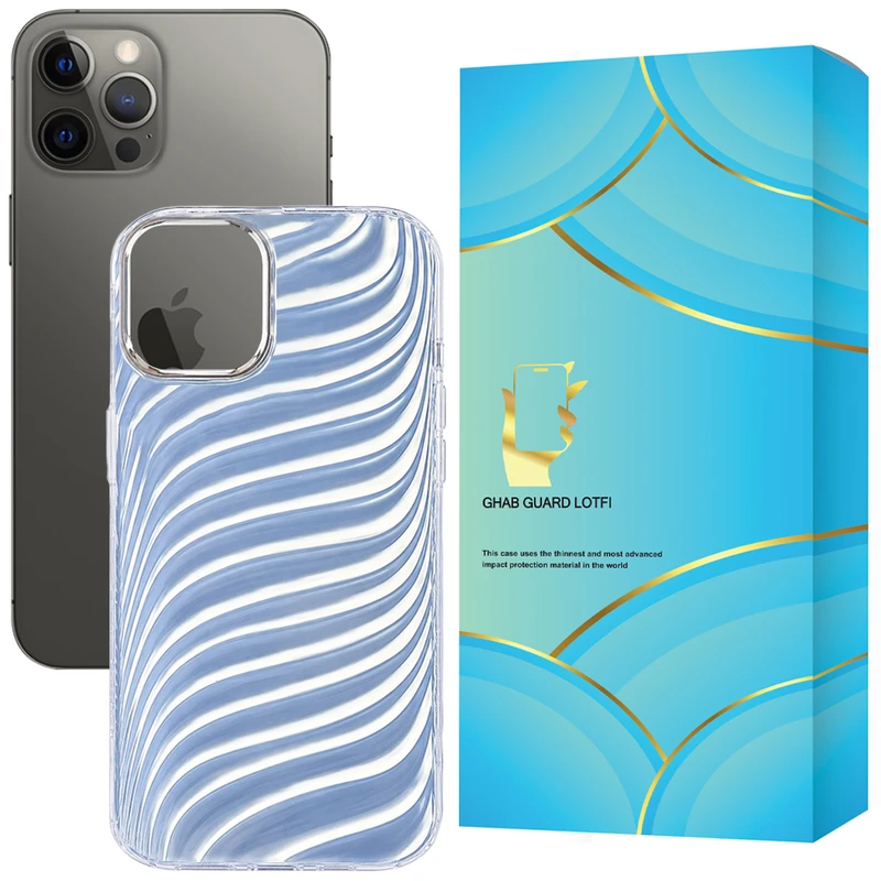 کاور قاب گارد لطفی مدل WAVESD مناسب برای گوشی موبایل اپل iPhone 12 Pro Max