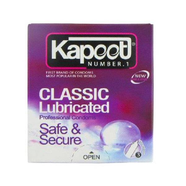 کاندوم کاپوت مدل Dotted Lubricated Classic مجموعه 3 عددی کاندوم کاپوت مدل Dotted Lubricated Classic مجموعه 3 عددی
