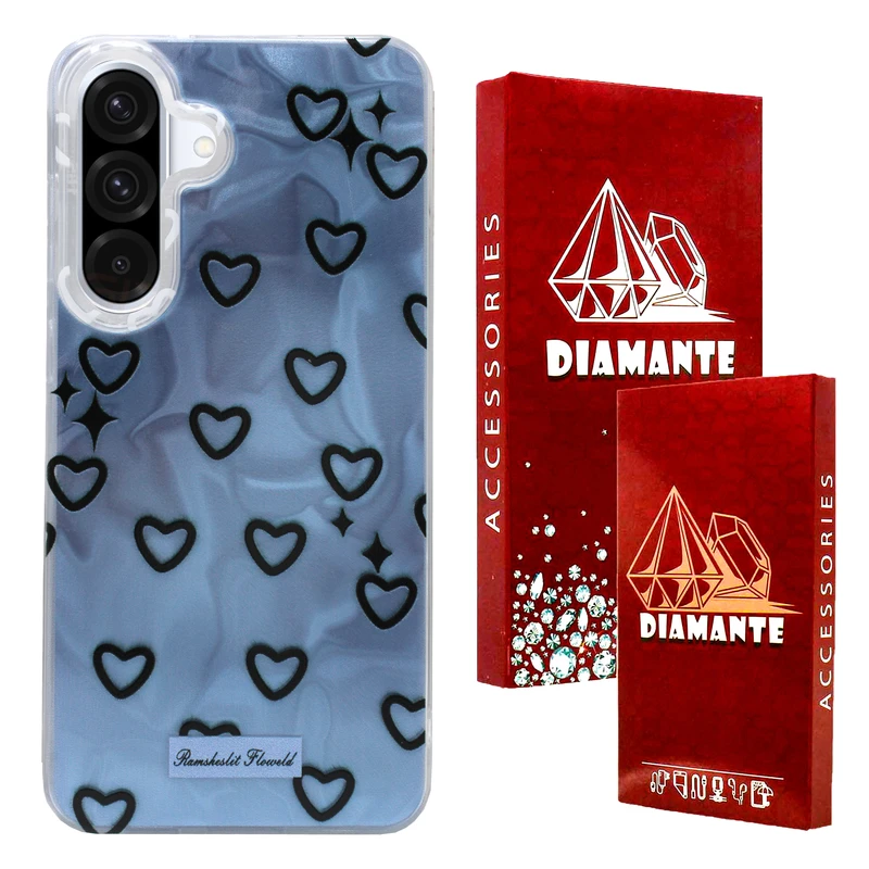 کاور دیامانته مدل Ghalbi Rd مناسب برای گوشی موبایل سامسونگ Galaxy A26