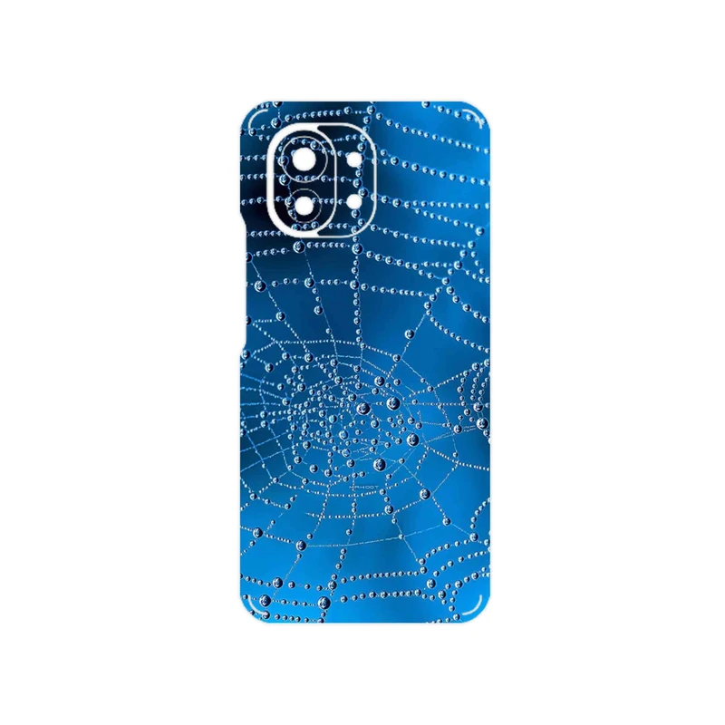 برچسب پوششی ماهوت مدل Spider web مناسب برای گوشی موبایل شیائومی Mi 11 5G