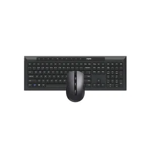 Rapoo 8210M Wireless Keyboard With Mouse, Membrane Switch, Full-Size