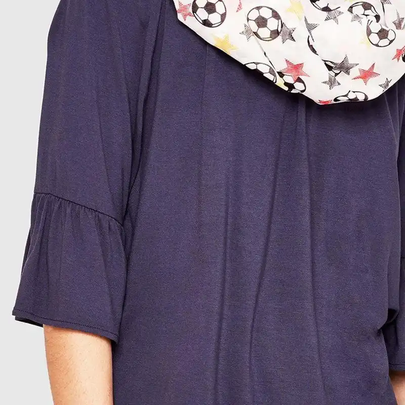 شال زنانه اس.اولیور مدل رینگی فوتبالی کد 39.805.91.4499