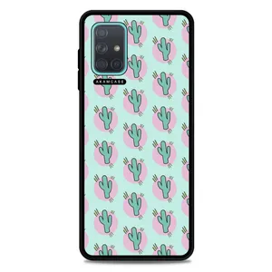 AKAM AMC-WSGA71-CACTUS-46 Cover For Samsung Galaxy A71