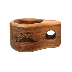 لیوان چوبی مدل متین