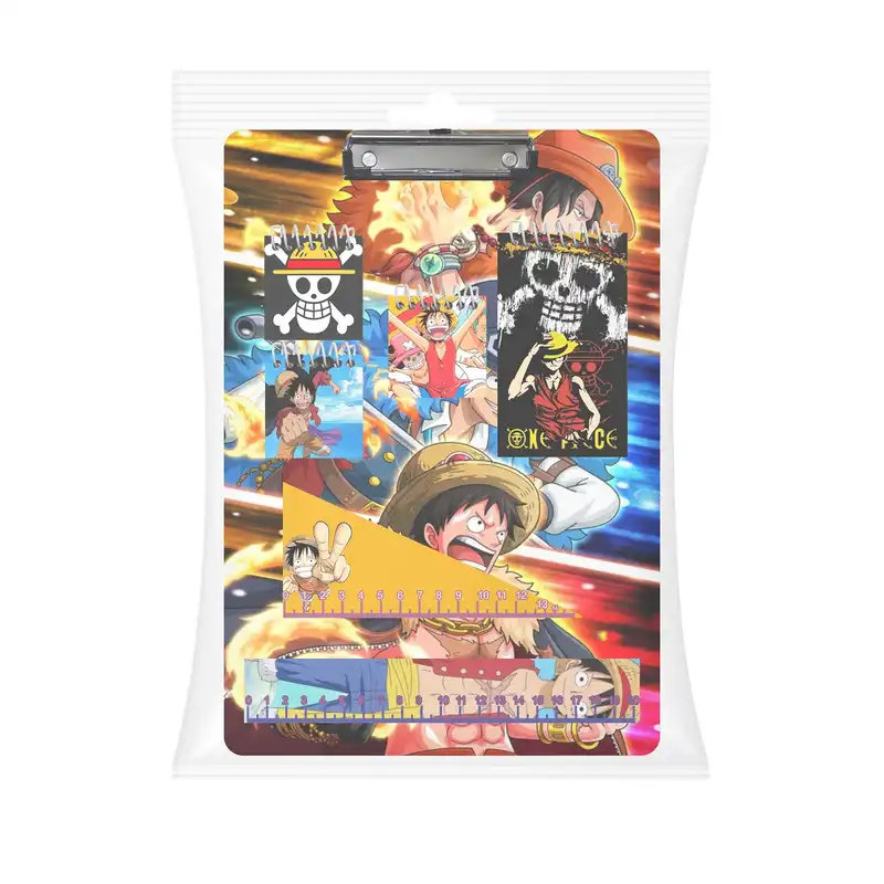 بسته لوازم تحریر مدل وان پیس one piece مجموعه 7 عددی