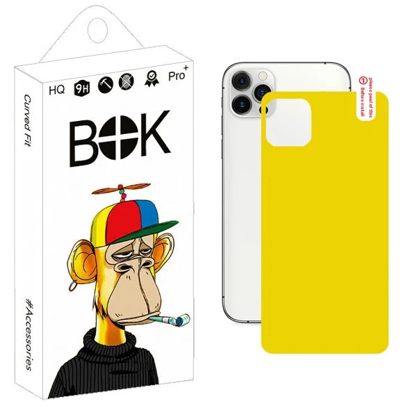 محافظ پشت گوشی بوک مدل Transparent TPU مناسب برای گوشی موبایل اپل iPhone 12 Pro