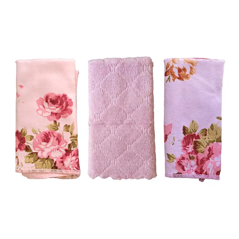 دستمال آشپزخانه اگیس مدل حوله ای میکروفایبر بسته 3 عددی