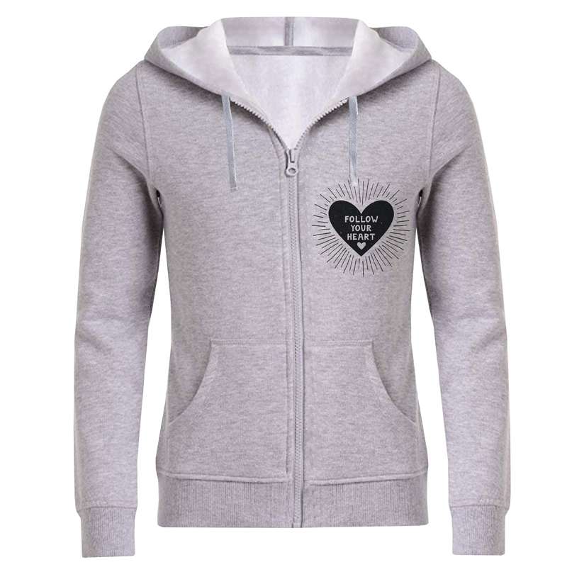 سویشرت زنانه مدل قلب F95