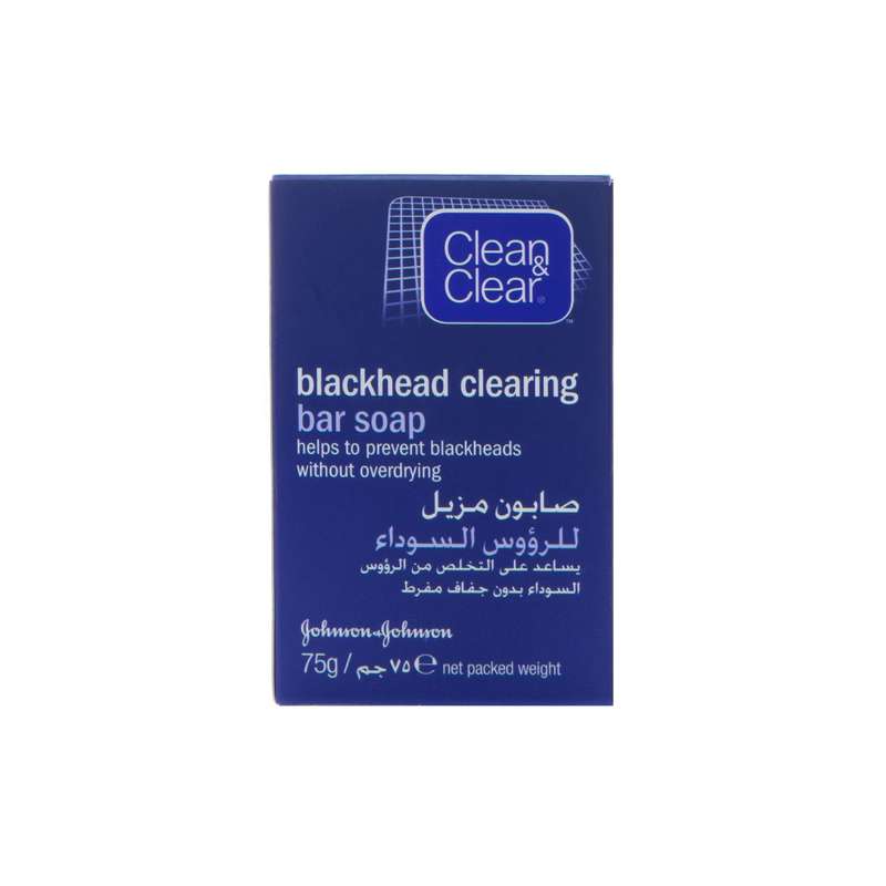 صابون شستشو کلین اند کلیر مدل blackhead وزن 75 گرم