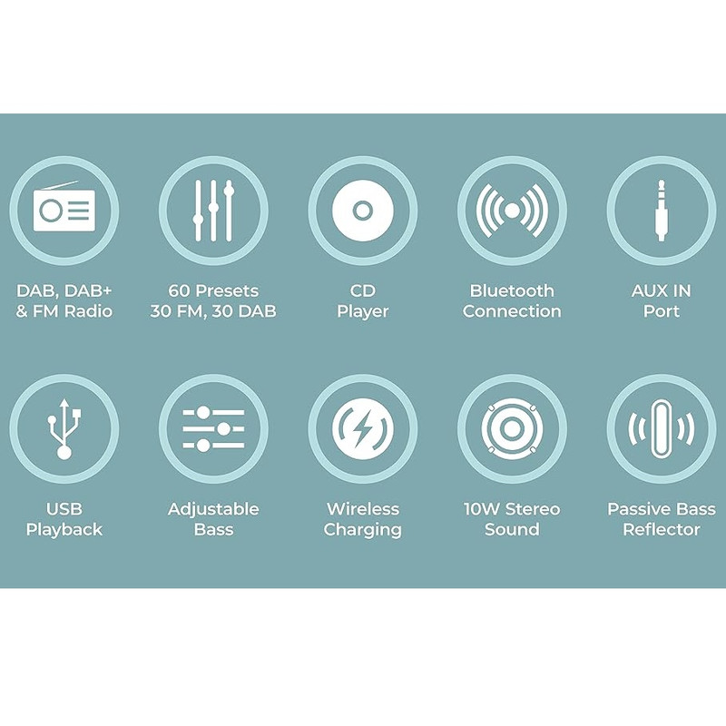 رادیو آی‌باکس مدل Shuffle HiFi