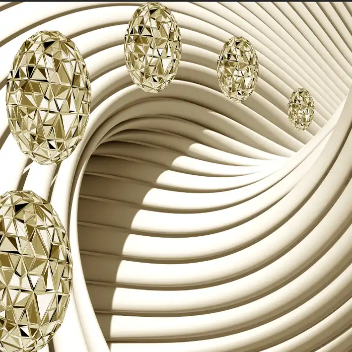 پوستر دیواری سه بعدی مدل گوی DRVF1186