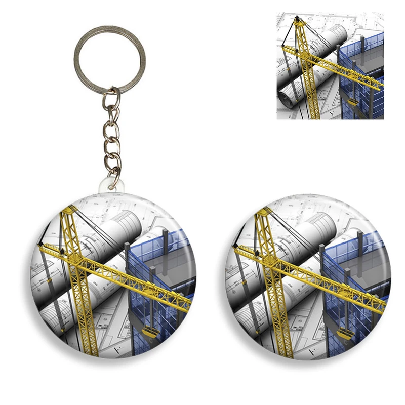 پیکسل مدل مهندسی عمران کد AA31 به همراه جاکلیدی و استیکر