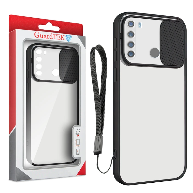 کاور گاردتک مدل Camshield مناسب برای گوشی موبایل شیائومی Redmi Note 8 به همراه بند