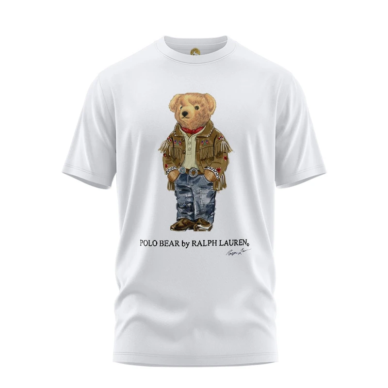 تی شرت آستین کوتاه زنانه هومرو مدل مدل TW150 طرح تدی