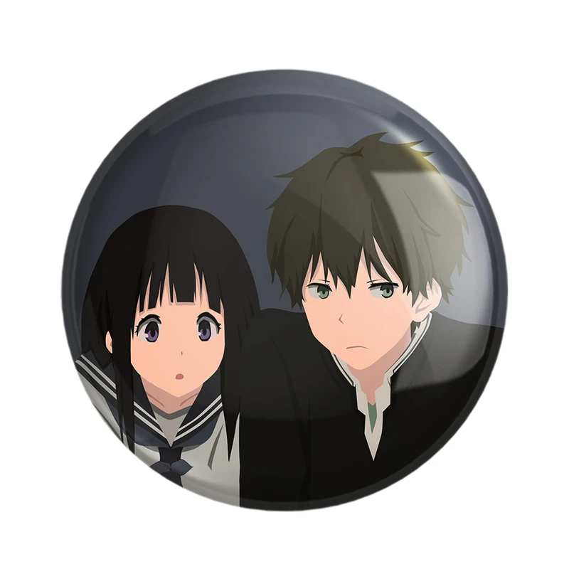 مگنت خندالو طرح اورکی و چیتاندا انیمه هیوکا Hyouka کد 17089