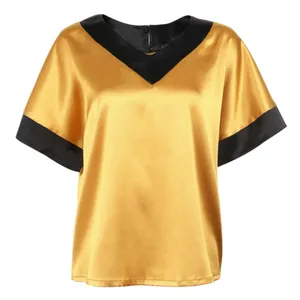 بلوز آستین کوتاه زنانه فلاویا مدل W1347014SH