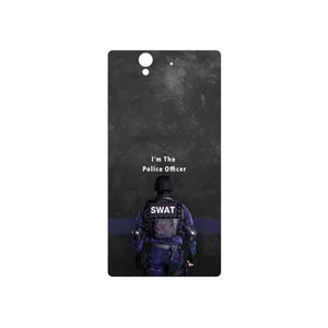 MAHOOT Police Officer Cover Sticker for Sony Xperia Z