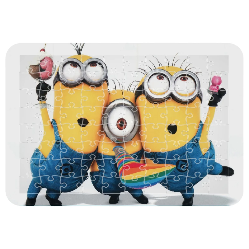 پازل 54 تکه مدل CHB1146 طرح انیمیشن مینیون ها من نفرت انگیز