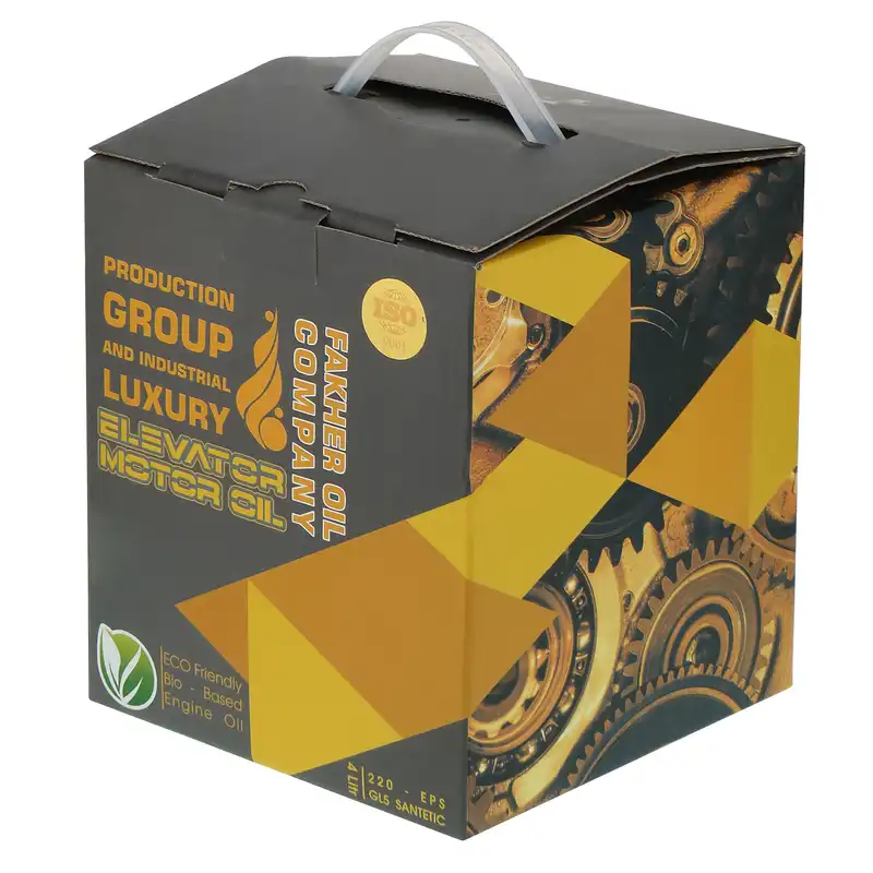 روغن موتور گیربکس آسانسور فاخر مدل سنتتیک حجم 4 لیتر