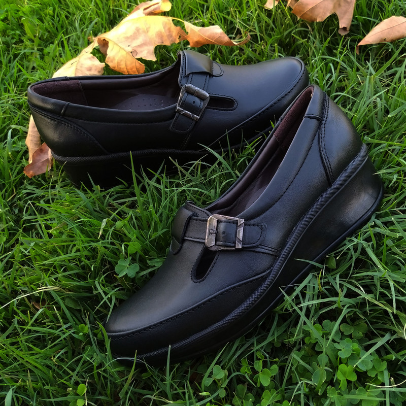 کفش طبی زنانه ایران پا مدل شیدا رنگ مشکی