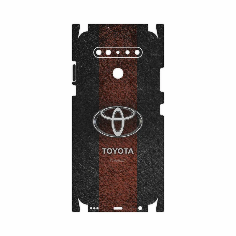 برچسب پوششی ماهوت مدل TOYOTA-Logo-FullSkin مناسب برای گوشی موبایل ال جی K41s