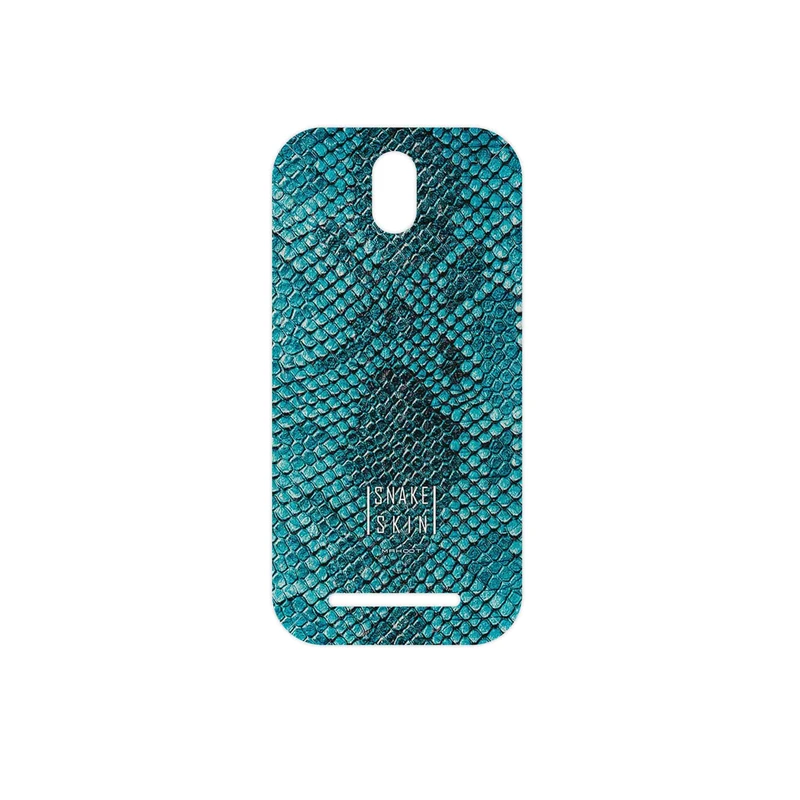 برچسب پوششی ماهوت مدل Blue Snake Skin مناسب برای گوشی موبایل اچ تی سی Desire 500