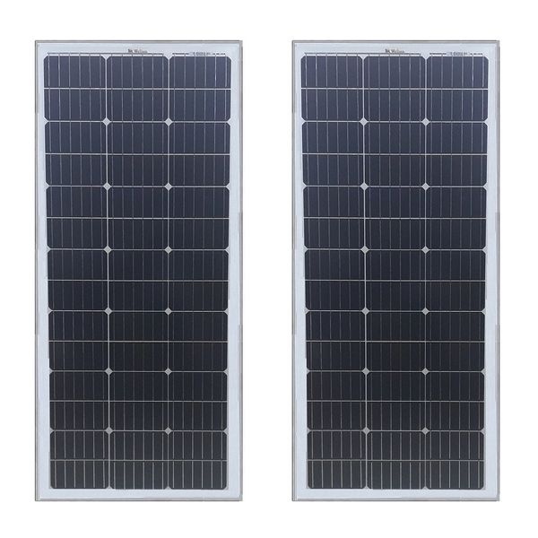 پنل خورشیدی 100 وات ویلیون مدل M-100W بسته 2 عددی 