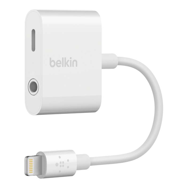 مبدل لایتنینگ به جک 3.5 میلی‌متر بلکین مدل F7U079bt03-BLK