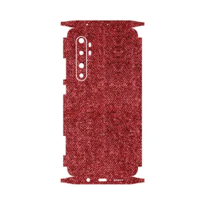 MAHOOT Fabric Texture 4-FullSkin Cover Sticker for Xiaomi Mi Note 10 Lite