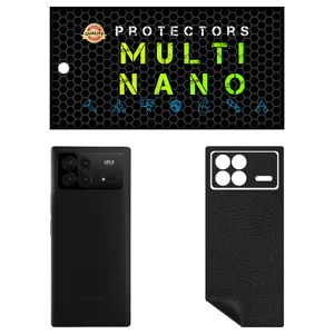 Multi Nano X-F1L Model Leather Rear Skin For Xiaomi Mi Mix 3 5G Mobile Phone