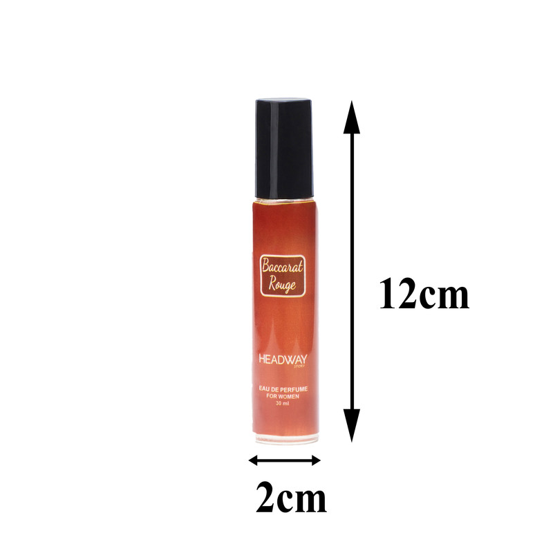 عطر جیبی زنانه هدوی استوری مدل کورکجان باکارات رژ حجم 30 میلی لیتر مجموعه 2 عددی