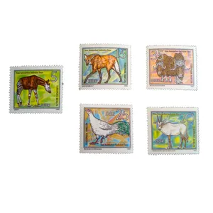 تمبر یادگاری طرح طبیعت کد mo-213 مجموعه 5 عددی