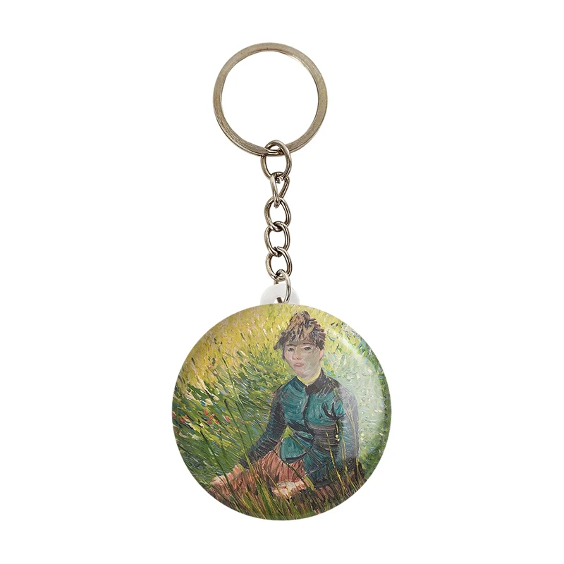 جاکلیدی خندالو مدل ونسان ونگوگ Van Gogh کد 36813