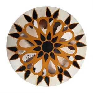 کلاژ فرش پوست و چرم کمالی مدل AD-00522