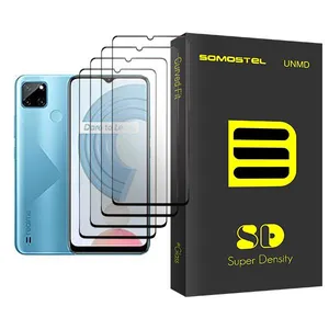 Somastel SD Glass MIX004 Screen Protector For Realme C21Y Pack Of 4