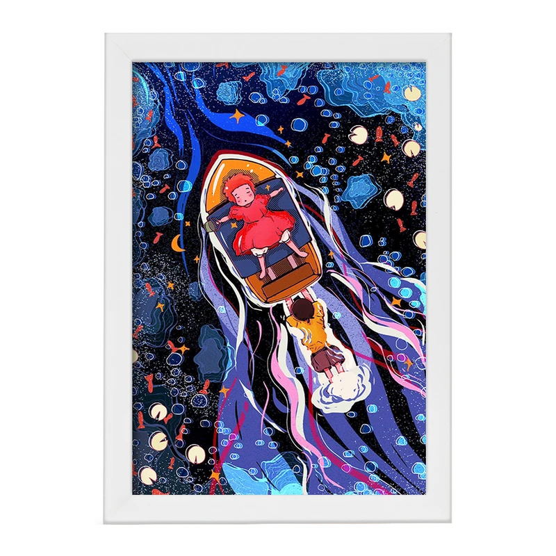 تابلو خندالو مدل انیمه پونیو (Ponyo) کد F9668