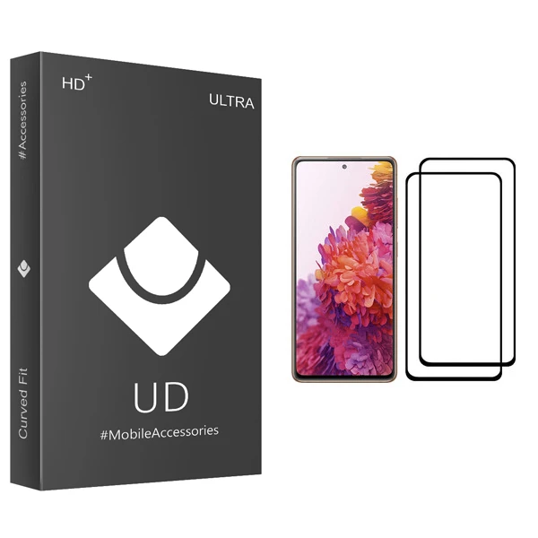 محافظ صفحه نمایش یو دی مدل ULTRA مناسب برای گوشی موبایل سامسونگ Galaxy S20 FE بسته دو عددی