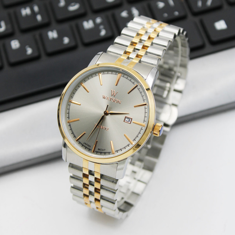 ساعت مچی عقربهای مردانه کوارتز واتسون مدل 1053