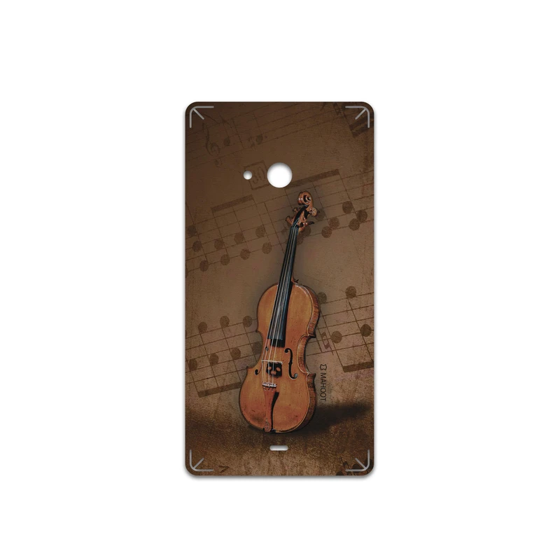 برچسب پوششی ماهوت مدل Violin-Instrument مناسب برای گوشی موبایل مایکروسافت Lumia 540