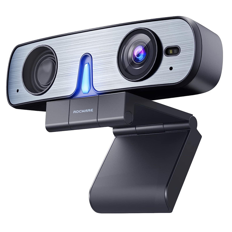 وب کم راک ویر مدل 2K VIDEO SOUNDBAR WITH SPEAKER