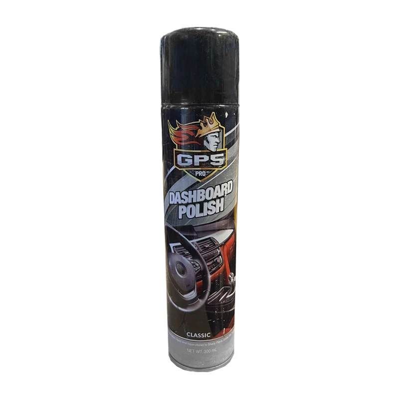 اسپری واکس داشبورد خودرو جی پی 5 مدل GPF-CLASSIC-05 حجم 300 میلی‌ لیتر