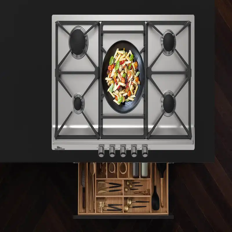 اجاق گاز صفحه ای زرتوس مدل ZS5008