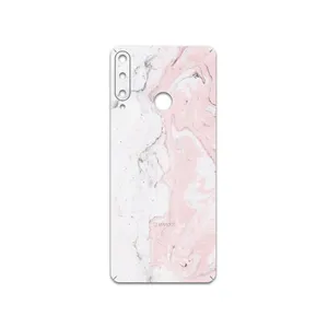 MAHOOT  Blanco-Pink-Marble Cover Sticker for Huawei Y6p